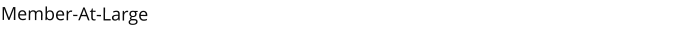 Member-At-Large